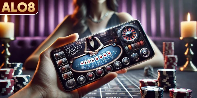Chuyên mục live casino tái hiện không khí sôi động
